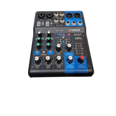 Yamaha MG06X 6-Channel Mixer - Compact Design - Excellent w/ Original Box & Power Supply image 1