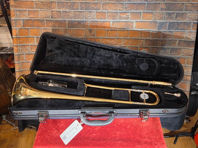 Yamaha YSL-200AD Advantage Tenor Trombone w/ Original Carrying Case image 1