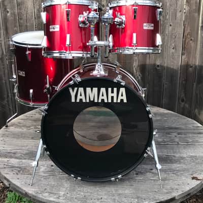 Yamaha Stage 5000 Series Drum Set 80’s (MIJ)Beech & Mahogany Shells image 2