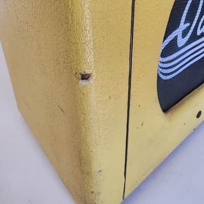 1950s Valco/Oahu yellow sunshine 1x8 amplifier image 11