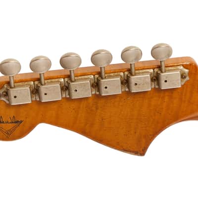 Fender Custom Shop Masterbuilt (Dale Wilson) Custom '59 Jazzmaster Heavy Relic Charcoal Frost Metallic Over Black (One of a Kind) #CZ557907 image 17