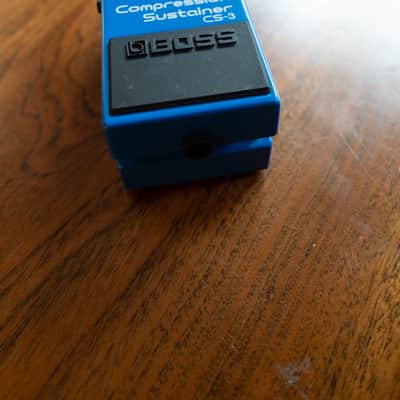 Boss CS-3 Compression Sustainer (Black Label) 1986 - 1992 - Blue image 2