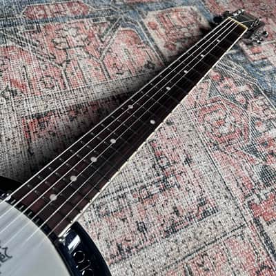 Fender Rustler 6-String Resonator Banjo Sunburst W/ Case image 5