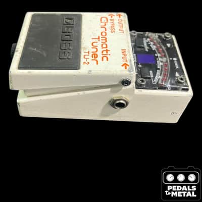 Boss TU-2 Chromatic Tuner (Dark Gray Label) 1998 - 2009 - White - X19911 image 5