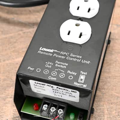 Lowell RPC-1-20A 20A Remote Power Control Unit CG0075A image 4
