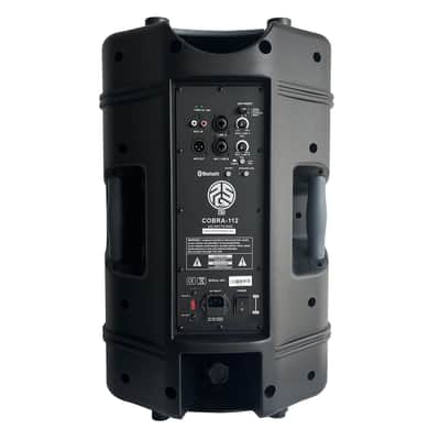 (2) PSG Audio Cobra 12" 1600 Watt, (2) PSG Audio CHAOS 18 2400 Watts Sub, (2) Poles, (4) XLR Cables Bundle image 5