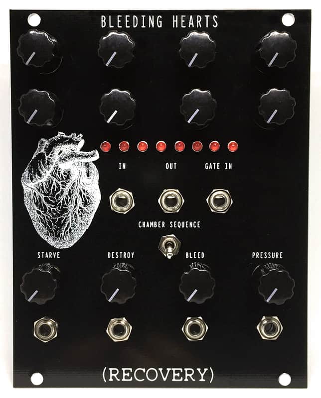 Recovery Effects Bleeding Hearts Eurorack Module Random Sequence Rhythm Generator Glitch Bit Crush image 1