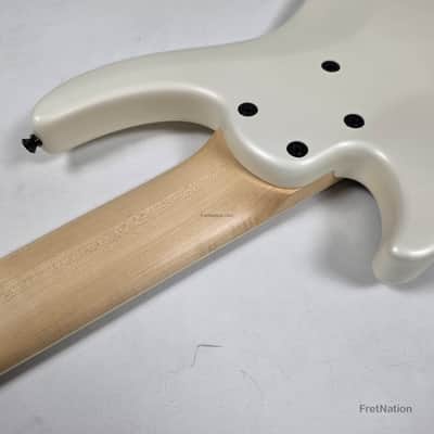 Dingwall NG3 6-String Matte Ducati White Pearl Bass w/ Bag 9.72lbs #19965B B-Stock image 22