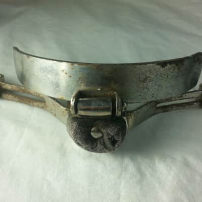 *Leedy Marching Snare Drum/Tenor Tom Parade Bracket Tension T-Rod Mount Nickel* image 1
