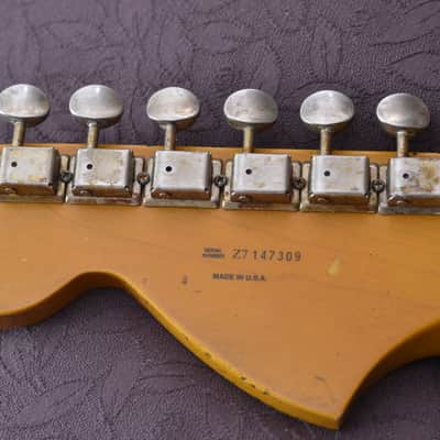 American Fender Stratocaster Relic Nitro Lil Bad Azz Blue Sparkle SSS-CS 69's image 15