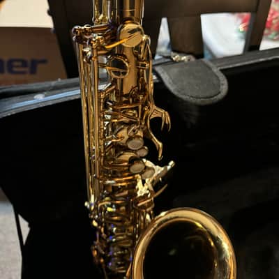 Selmer-Paris Super Action 80 Series II 1990 Alto Saxophone - Gold Laquer image 7