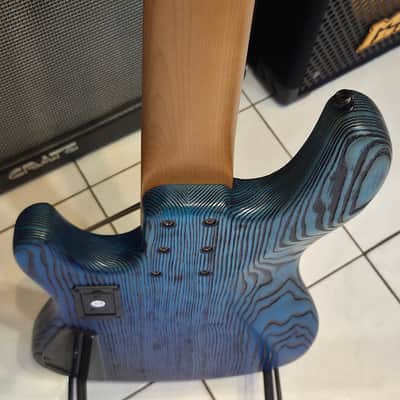 Sandberg California VT5 35" 2026 - Zebra Finish Blueburst Bass Guitar image 13