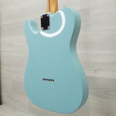 Used Fender Vintera 50s Telecaster Modified Electric Guitar Blue image 8