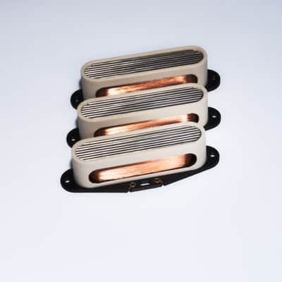 Mersey Guitar Handwound Strat Set - Cream image 1