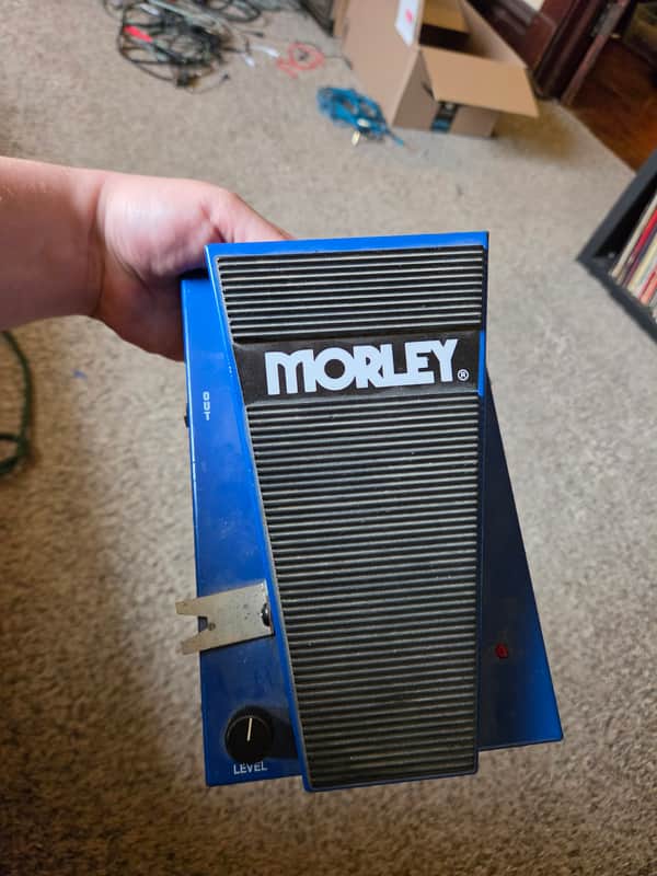 Morley Bass Wah PBA 1998 - Blue image 1