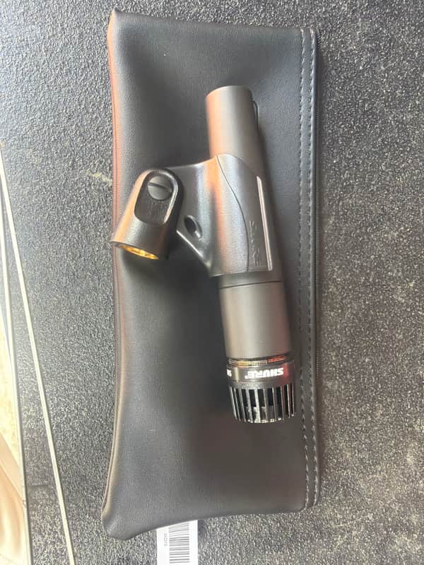 Shure SM57 Cardioid Dynamic Microphone 1984 - Present - Black image 1