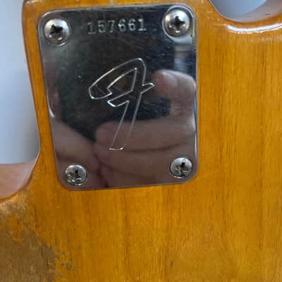 1966 Fender Jazz Bass Natural Refinish w/Case image 20