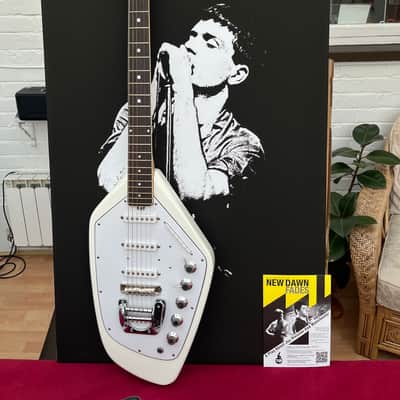 Vox Phantom VI guitar Ian Curtis Joy Division type 1960s - White image 4