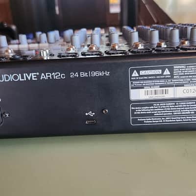 PreSonus StudioLive AR12c 14-Input Mixer / Digital Recorder / with PreSonus Headphone bank and padded caseAudio Interface 2020 - Present - Gray / Blue image 3