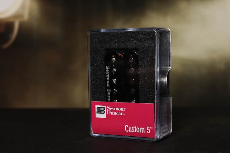 Seymour Duncan SH-14 Custom 5 Black Humbucker Guitar Pickup Bridge image 1