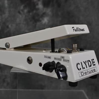 Fulltone Clyde Deluxe Wah Pedal 2006 White w FAST Same Day Shipping image 1
