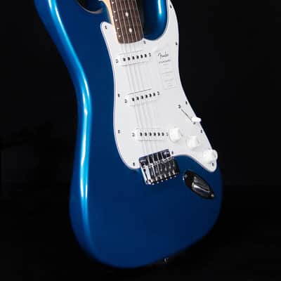 Fender Standard Stratocaster, Laurel FB, Aqua Marine Metallic image 4