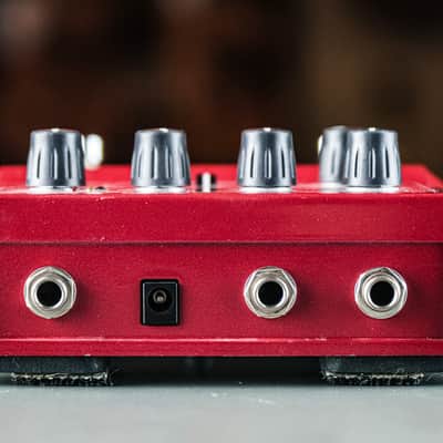 2000s Akai UniBass UB1 Harmonized Bass Distortion red image 3