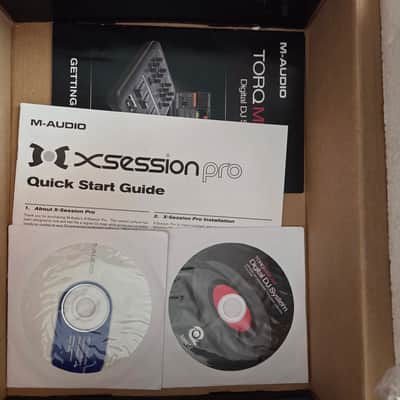 M-Audio X-Session Pro DJ MIDI Controller/Mixer 2000s - Gray image 4