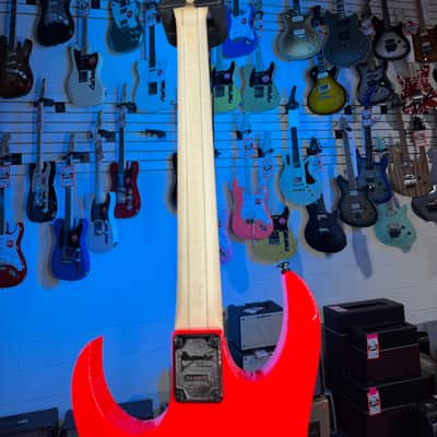 Ibanez Genesis Collection RG550 Electric Guitar - Road Flare Red, Free Plek! 586 image 7