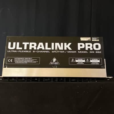 Behringer Ultralink Pro MX882 8-Channel Mixer / Splitter 2010s - Black / Silver image 3
