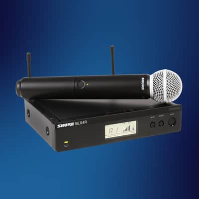 Shure BLX24R/SM58 Rackmount Wireless Microphone System-J11 *USA Small Business* image 2