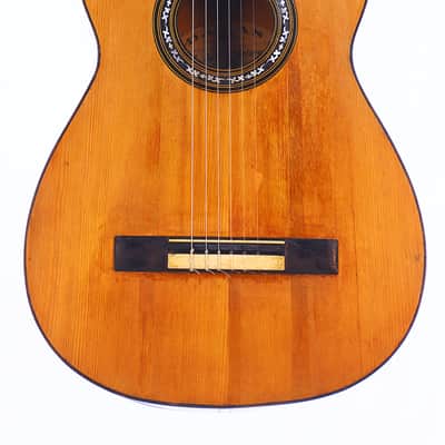 Manuel de Soto Y Solares ~1900 classical guitar - very similar to Antonio de Torres' guitars + video! image 2
