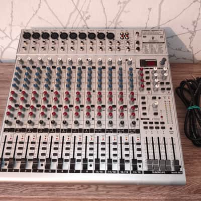 Behringer Eurorack UB2442FX-Pro 24-Input 4-Bus Mic / Line Mixer 2000s - Silver image 8