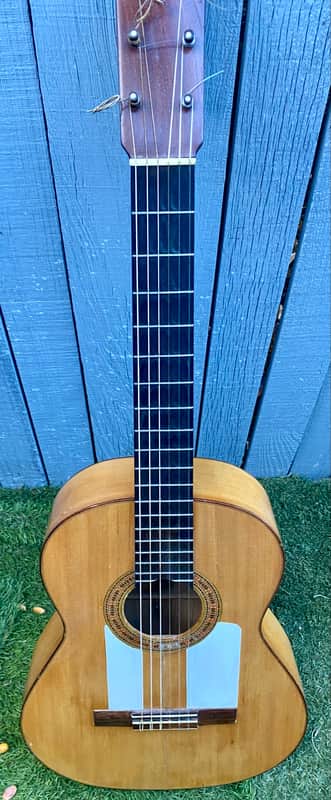 JA Pantoja Premium Flamenco Guitar with Pegs 1977 - French Polish image 1