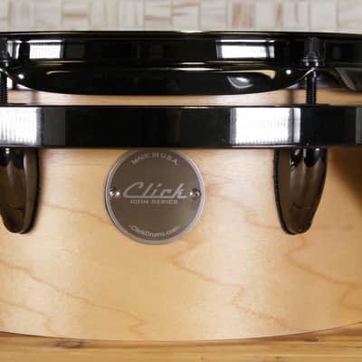 Click Icon 8ply Maple 5x10 Timbale/Tom Tom Natural Satin Oil image 12