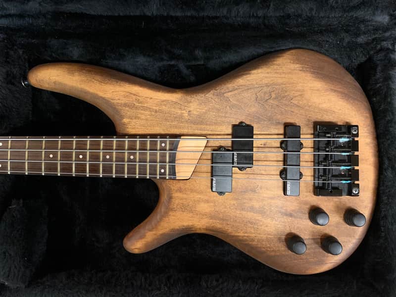 1992 Left Handed Ibanez SR800 Bass Guitar & Hardshell Case image 1