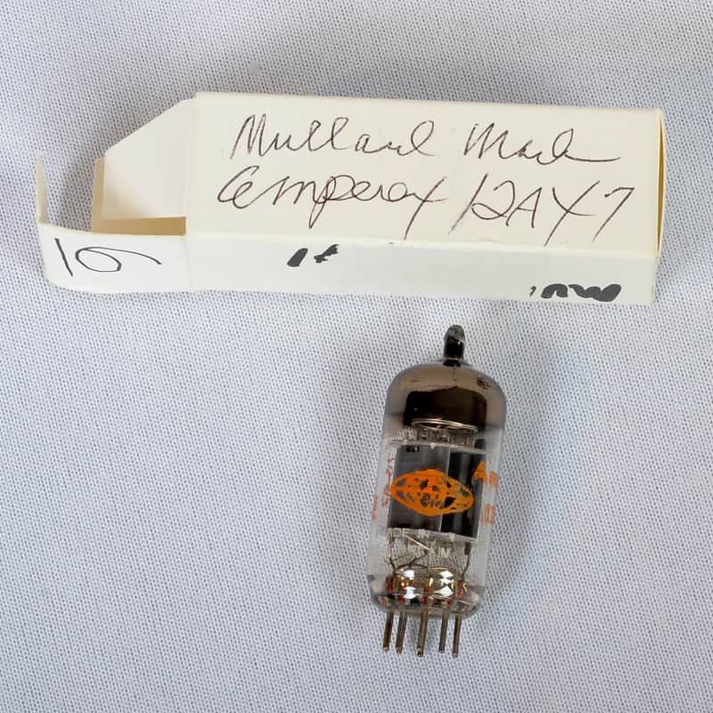 Amperex 12AX7A/ ECC83 made by Mullard - tested image 1
