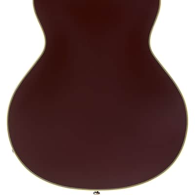 D'Angelico DAEMDCTSWNSNS EXCEL MINI DC TOUR EXCEL MINI DC TOUR Double Cutaway Semi-Hollow Body 3 Piece Maple/Walnut/Maple Neck 6-String Electric Guitar w/Gig Bag image 6