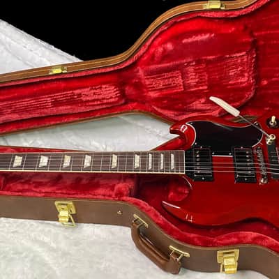 NEW! Gibson SG Standard '61 Maestro Vibrola Vintage Cherry - 7.45 lbs - Authorized Dealer! G07242 image 10
