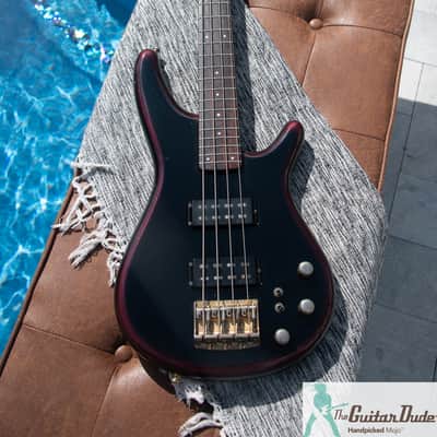 Classic 1987 Ibanez RB835 Roadstar II Series Bass - Rare Dark Wine - Made in Japan - Pro Set Up mw Perfect Frets/Action/Intonation! image 11