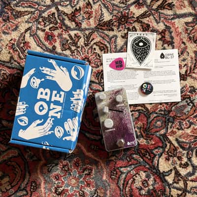 Old Blood Noise Endeavors BL-37 Reverb 2023 - Present - Grey / Purple Graphic image 2