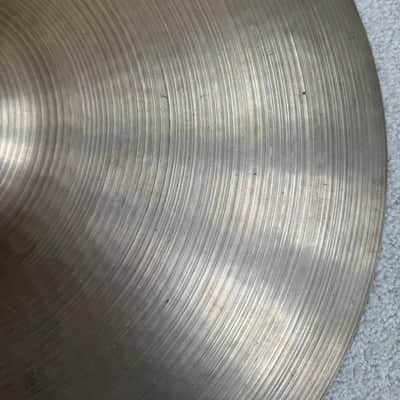 Zildjian 22” A Ride Cymbal 70s - Cu image 6