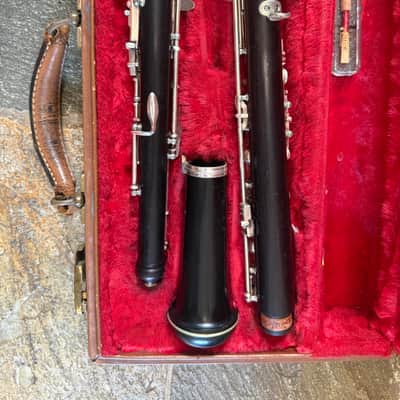 Leblanc wood  Oboe with case and reed. Made In France image 8