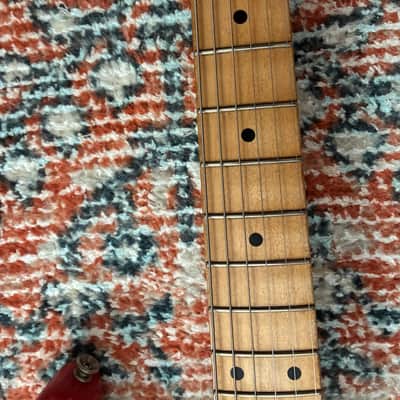 Fender Vintera Road Worn '50s Stratocaster 2020 - 2021 - Fiesta Red image 5