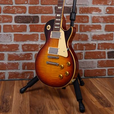 Gibson Custom Shop True Historic 1958 Les Paul Standard Reissue Flame Maple Top Sunburst 2015 w/OHSC image 5