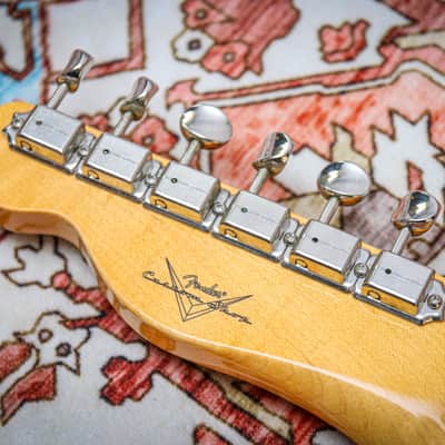 FENDER USA Custom Shop '59 Reissue Telecaster Custom Relic " Morocco red + Rosewood" (2024) image 16