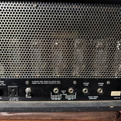 Ampeg SVT 300 Watt  Bass Head MTI Era  Black Panel 6550's - 1981 image 8