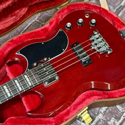 Gibson SG Standard Bass Guitar Short Scale Heritage Cherry New Unplayed Auth Dlr 7lb 6oz #081 image 8