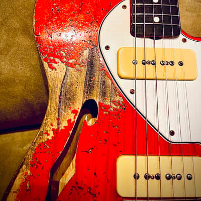FENDER 1963 Telecaster wildwood  10 Fender Telecaster 2022 - Heavy Relic / Crimson Transparent image 18