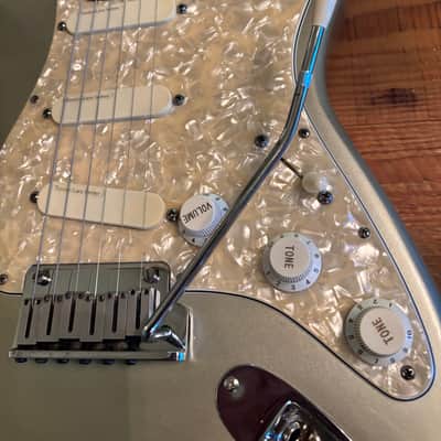 Fender Strat Plus Lace Sensors TBX LSR Schallers 1997 - Inca Silver image 2